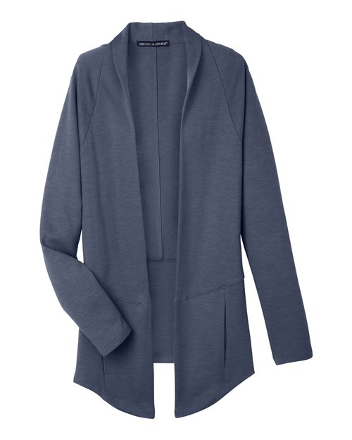 Load image into Gallery viewer, Devon & Jones DG481W Women's New Classics® Charleston Cardigan - Navy Melange