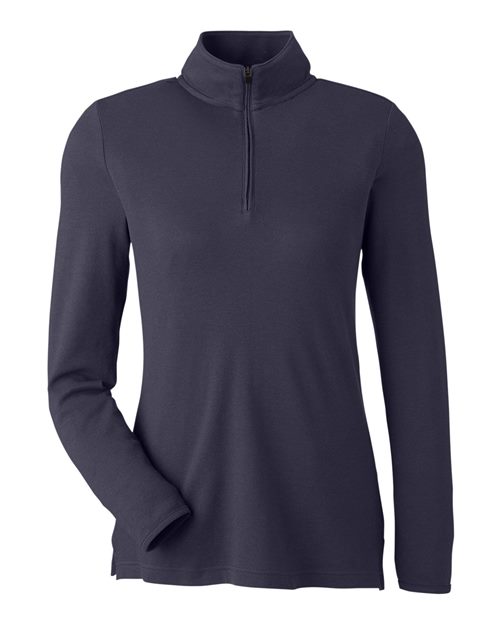 Load image into Gallery viewer, Devon & Jones DG400W Women's New Classics® Performance Quarter-Zip Pullover - Navy