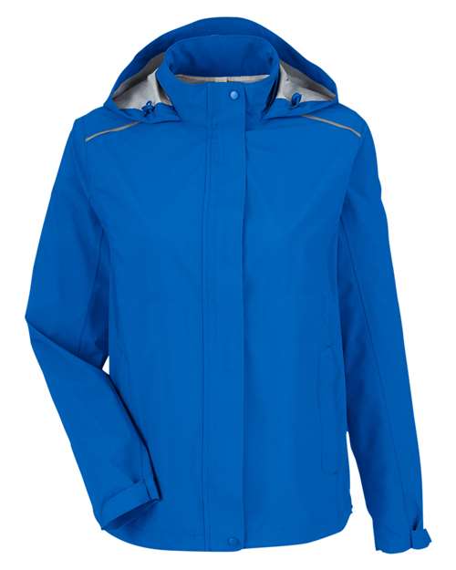 Load image into Gallery viewer, CORE365 CE712W Women's Barrier Packable Rain Jacket - True Royal