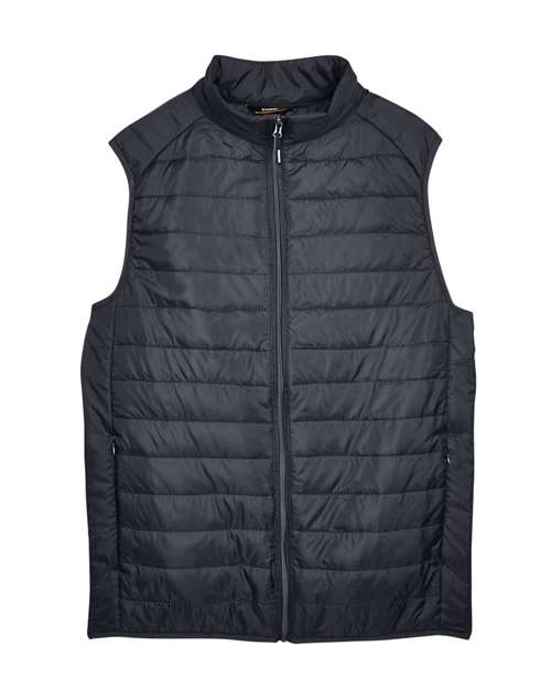 Load image into Gallery viewer, CORE365 CE702 Men's Prevail Packable Puffer Vest - Carbon