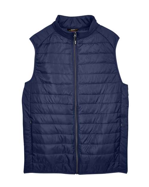 Load image into Gallery viewer, CORE365 CE702 Men's Prevail Packable Puffer Vest - Classic Navy