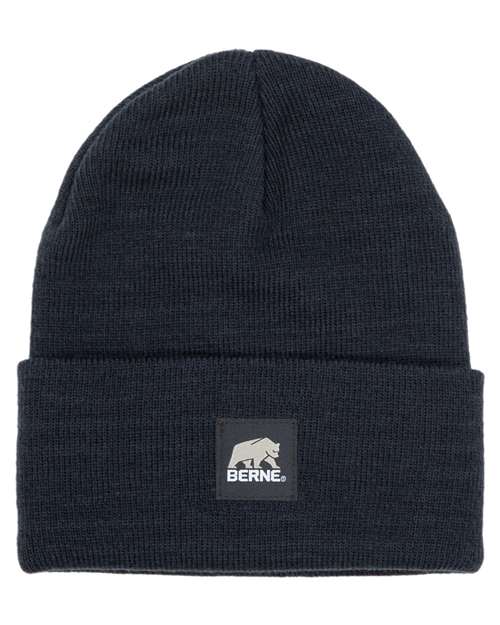 Load image into Gallery viewer, Berne Apparel H150 Heritage Knit Cuff Beanie - Navy