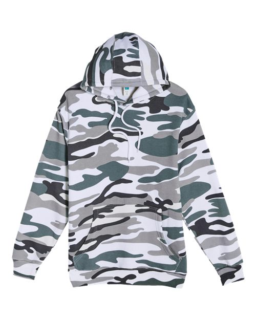 Load image into Gallery viewer, Lane Seven LS14001 Unisex Premium Hoodie Sweatshirt - Sage Camo