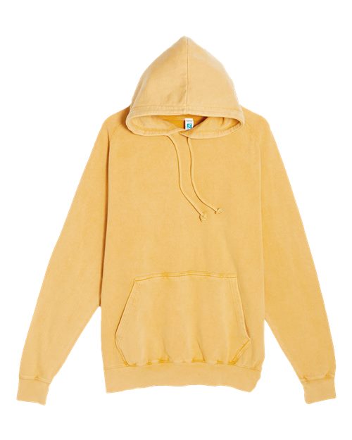Load image into Gallery viewer, Lane Seven LST004 Unisex Vintage Raglan Hoodie Sweatshirt - Vintage Mustard