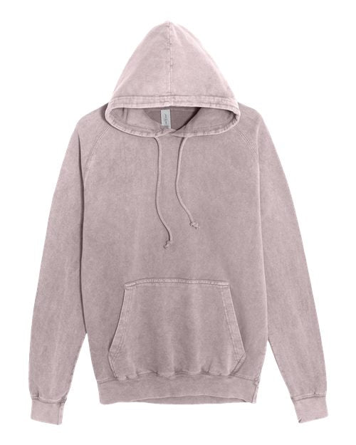 Load image into Gallery viewer, Lane Seven LST004 Unisex Vintage Raglan Hoodie Sweatshirt - Vintage Zinc