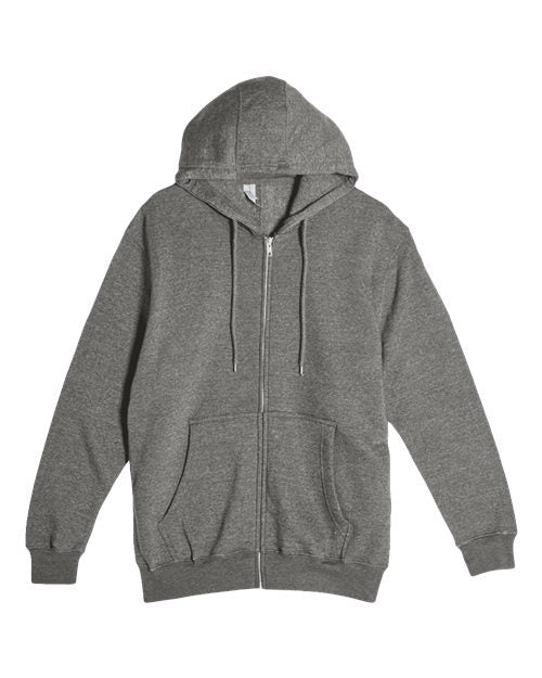 Load image into Gallery viewer, Lane Seven LS14003 Unisex Premium Full-Zip Hoodie Sweatshirt - Charcoal Heather