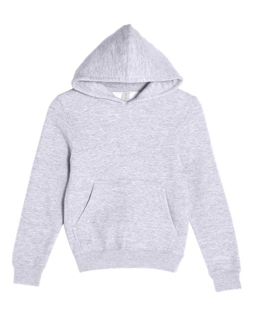 Load image into Gallery viewer, Lane Seven LS1401Y Youth Premium Hoodie Sweatshirt - Heather Grey