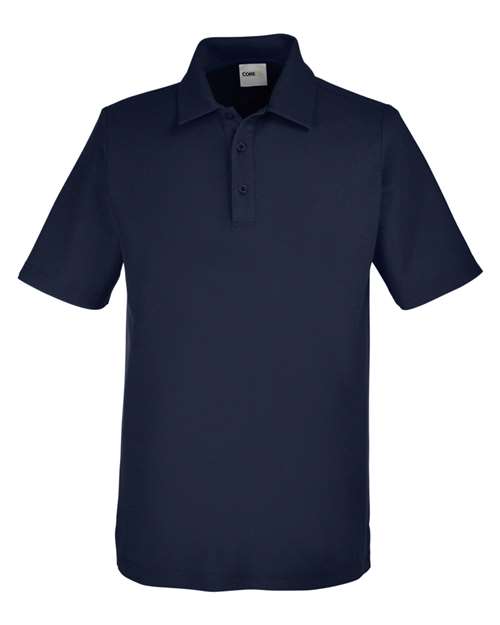 Load image into Gallery viewer, CORE365 CE112T Men's Tall Fusion ChromaSoft™ Pique Polo - Classic Navy