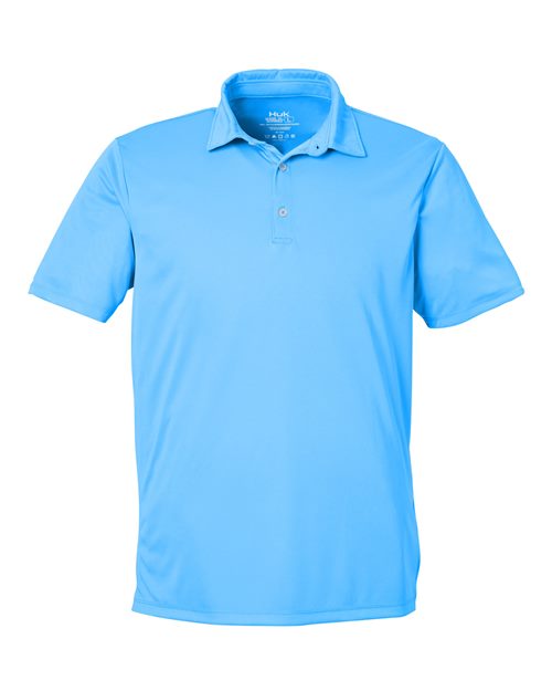 Load image into Gallery viewer, HUK H120558 Men's Pursuit Performance Polo - Marolina Blue
