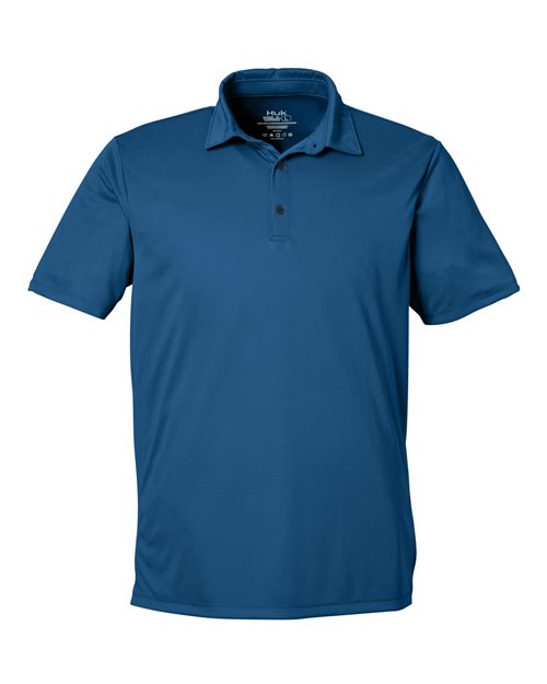Load image into Gallery viewer, HUK H120558 Men's Pursuit Performance Polo - Sargasso Sea