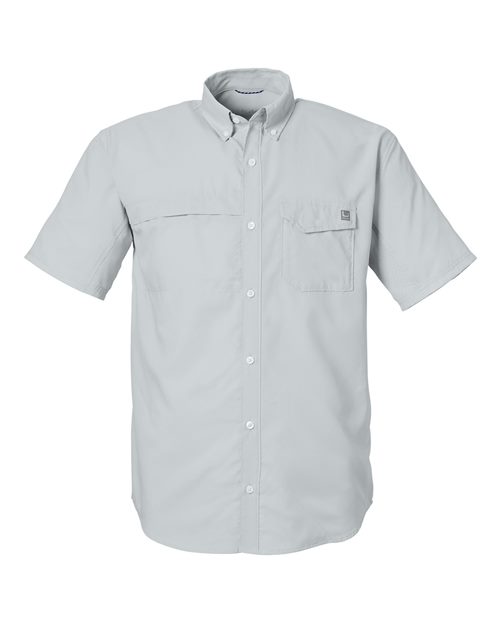 Load image into Gallery viewer, HUK H150171 Men's Tide Point Short Sleeve Shirt - Harbor Mist