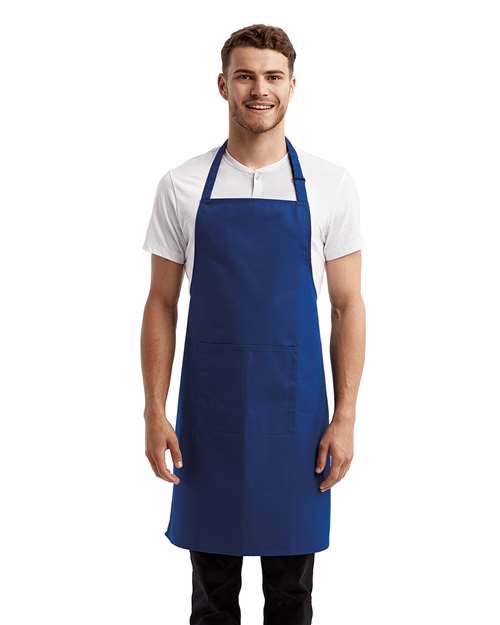 Load image into Gallery viewer, Artisan Collection by Reprime RP154 Recycled Pocket Bib Apron - Royal