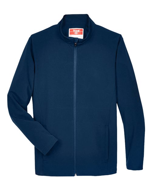 Load image into Gallery viewer, Team 365 TT80 Men's Leader Soft Shell Jacket - Sport Dark Navy