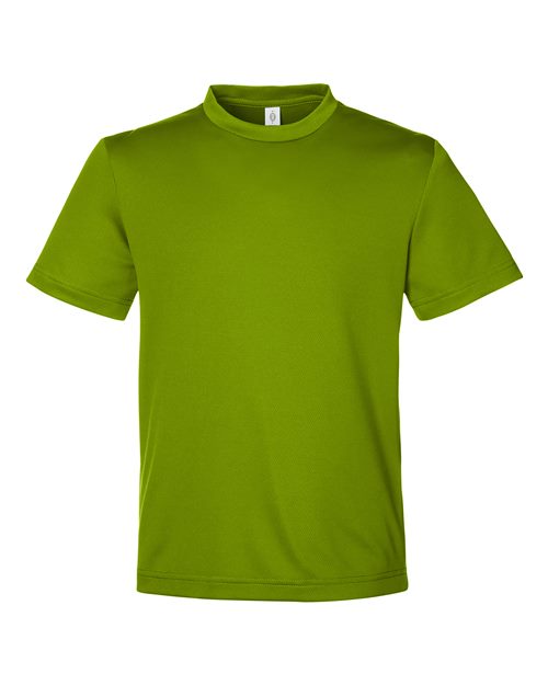 Load image into Gallery viewer, Team 365 TT15Y Youth Zone Performance Mesh T-Shirt - Acid Green