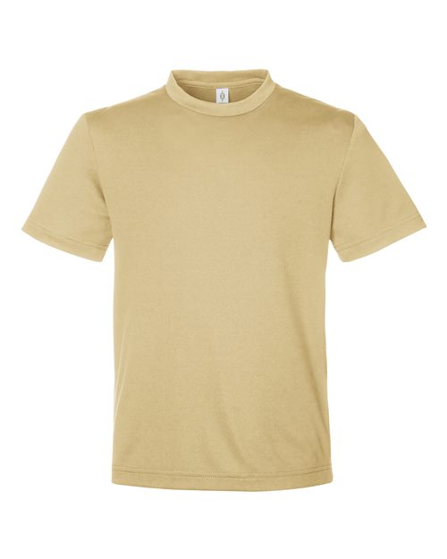 Load image into Gallery viewer, Team 365 TT15Y Youth Zone Performance Mesh T-Shirt - Sport Vegas Gold