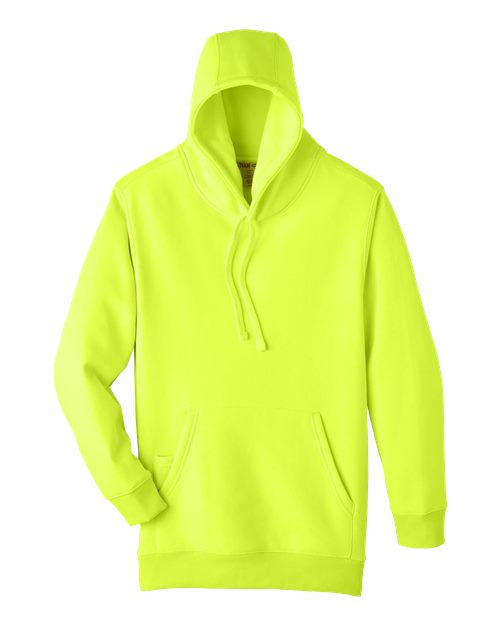 Load image into Gallery viewer, Team 365 TT96 Unisex Zone HydroSport™ Heavyweight Hooded Sweatshirt - Safety Yellow