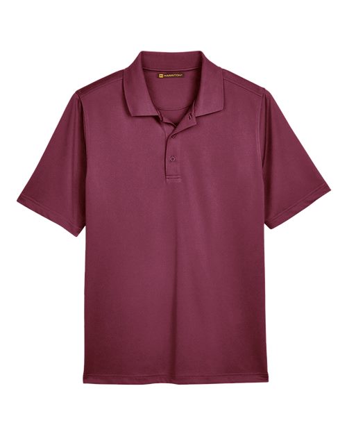 Load image into Gallery viewer, Harriton M348 Men's Advantage Snag Protection Plus Polo - Maroon