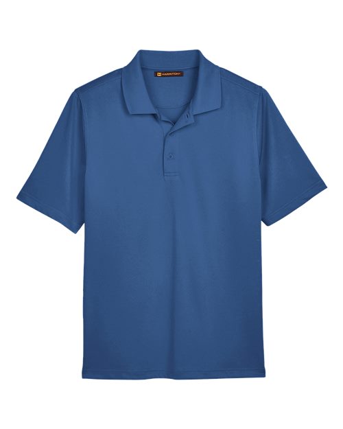 Load image into Gallery viewer, Harriton M348 Men's Advantage Snag Protection Plus Polo - Pool Blue