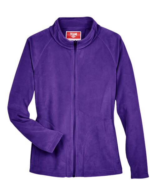 Load image into Gallery viewer, Team 365 TT90W Women's Campus Microfleece Jacket - Sport Purple