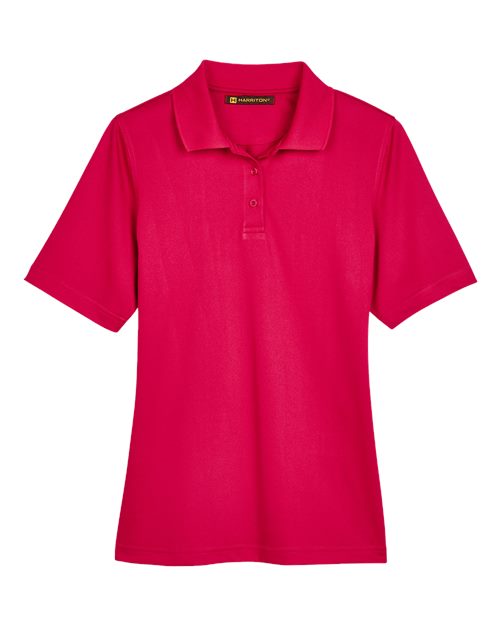 Load image into Gallery viewer, Harriton M348W Women's Advantage Snag Protection Plus Polo - Red
