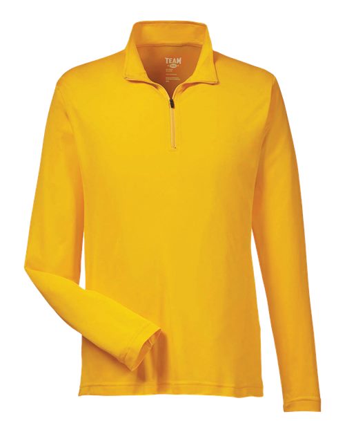 Load image into Gallery viewer, Team 365 TT31 Men's Zone Performance Quarter-Zip Pullover - Sport Athletic Gold
