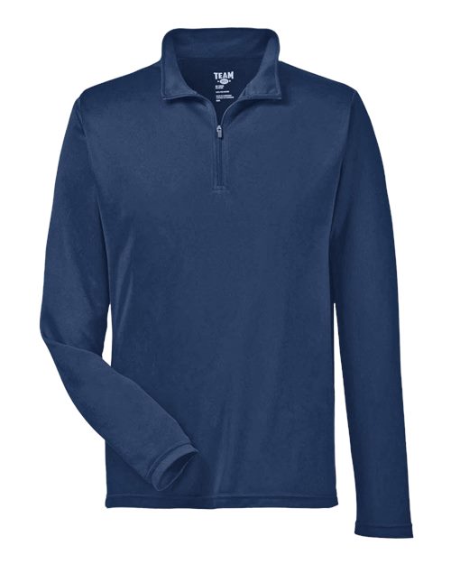 Load image into Gallery viewer, Team 365 TT31 Men's Zone Performance Quarter-Zip Pullover - Sport Dark Navy