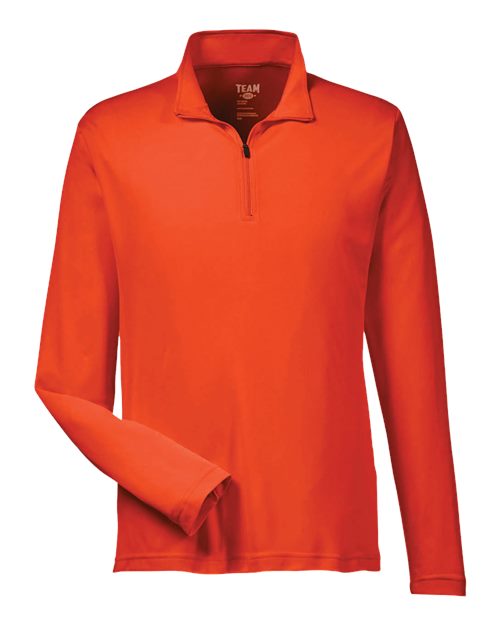 Load image into Gallery viewer, Team 365 TT31 Men's Zone Performance Quarter-Zip Pullover - Sport Orange