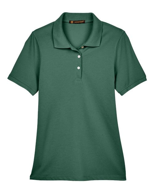Load image into Gallery viewer, Harriton M265W Women's Easy Blend Polo - Hunter