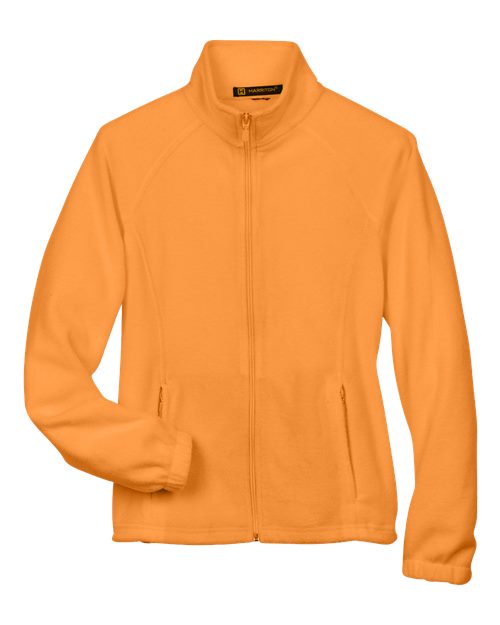Load image into Gallery viewer, Harriton M990W Women's Full-Zip Fleece - Safety Orange