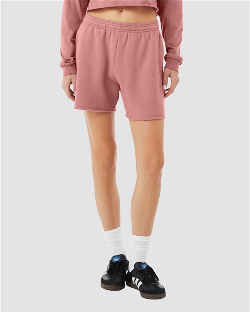 Load image into Gallery viewer, Women's Cutoff Fleece Shorts — blank sweatshirt for DTF printing