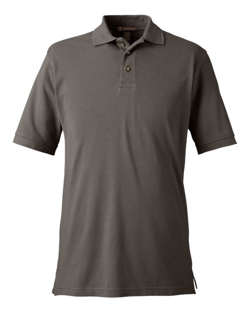 Load image into Gallery viewer, Harriton M200 Men's Pique Polo - Charcoal