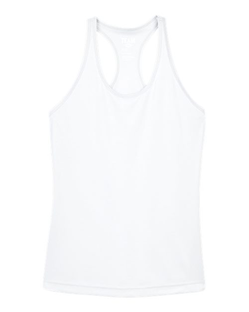 Load image into Gallery viewer, Team 365 TT11WRC Women's Zone Performance Racerback Tank - White