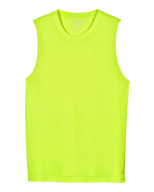 Load image into Gallery viewer, Team 365 TT11M Men's Zone Performance Muscle T-Shirt - Safety Yellow