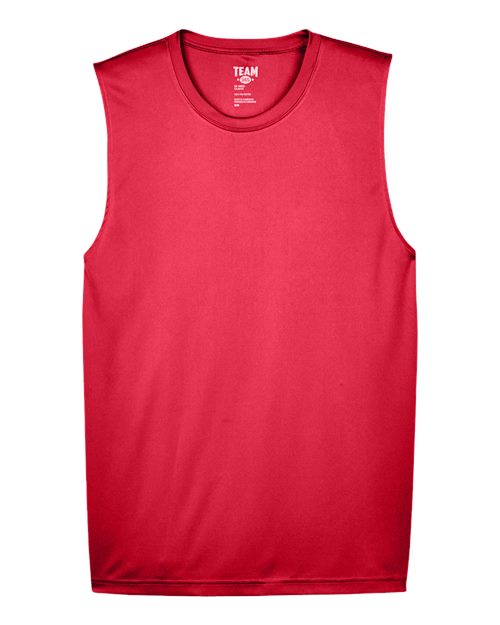 Load image into Gallery viewer, Team 365 TT11M Men's Zone Performance Muscle T-Shirt - Sport Red
