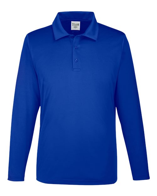 Load image into Gallery viewer, Team 365 TT51L Men's Zone Performance Long Sleeve Polo - Sport Royal