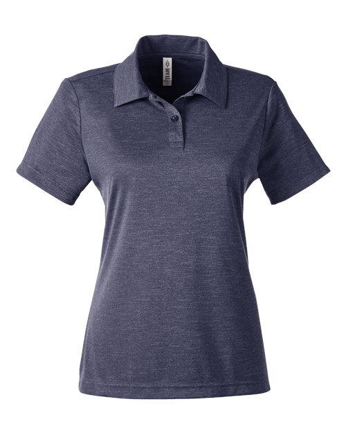 Load image into Gallery viewer, Team 365 TT51HW Women's Zone Sonic Heather Performance Polo - Sport Dark Navy Heather