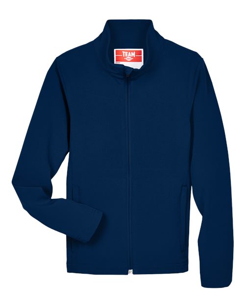 Load image into Gallery viewer, Team 365 TT80Y Youth Leader Soft Shell Jacket - Sport Dark Navy