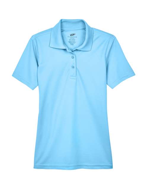 Load image into Gallery viewer, UltraClub 8210L Women's Cool & Dry Mesh Piqué Polo - Columbia Blue