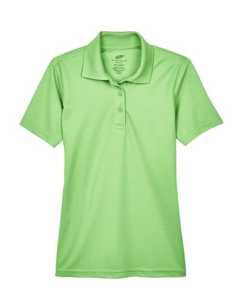 Load image into Gallery viewer, UltraClub 8210L Women's Cool & Dry Mesh Piqué Polo - Light Green