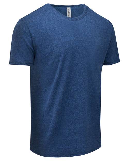 Load image into Gallery viewer, Threadfast Apparel 102A Unisex Triblend T-Shirt - Royal Black Triblend