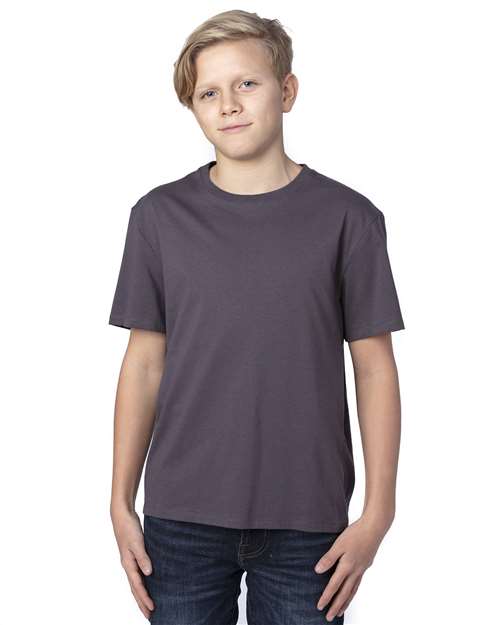 Load image into Gallery viewer, Threadfast Apparel 600A Youth Ultimate CVC T-Shirt - Graphite
