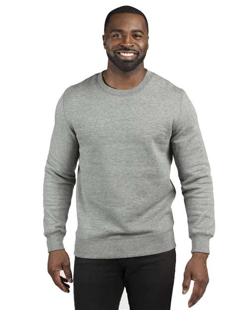 Load image into Gallery viewer, Threadfast Apparel 320C Unisex Ultimate Crewneck Sweatshirt - Heather Grey