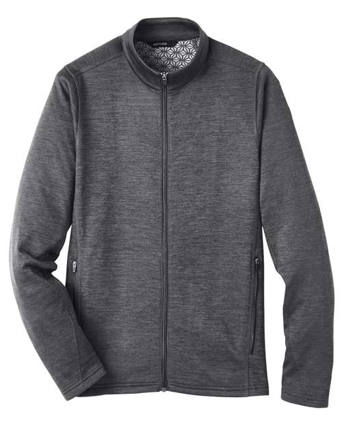Load image into Gallery viewer, North End NE712 Men's Flux 2.0 Full-Zip Jacket - Carbon Heather/ Black