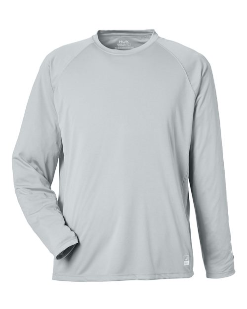 Load image into Gallery viewer, HUK H12L009 Men's LoPro Pursuit Long Sleeve T-Shirt - Harbor Mist