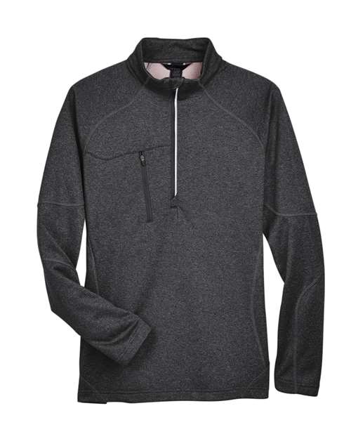 Load image into Gallery viewer, North End 88175 Men's Catalyst Performance Fleece Quarter-Zip Pullover - Carbon Heather
