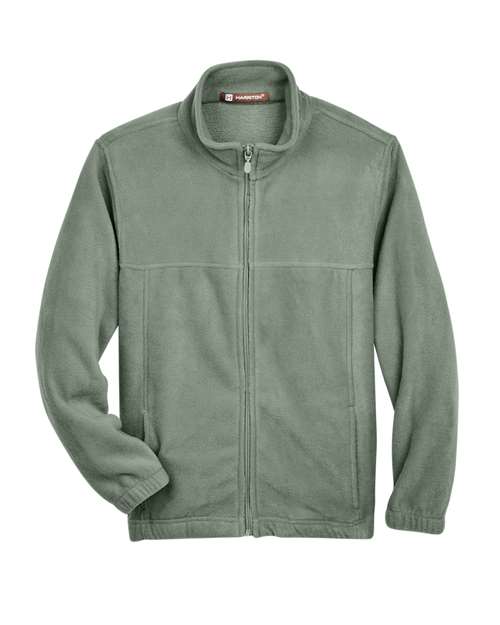 Load image into Gallery viewer, Harriton M990Y Youth Full-Zip Fleece - Dill