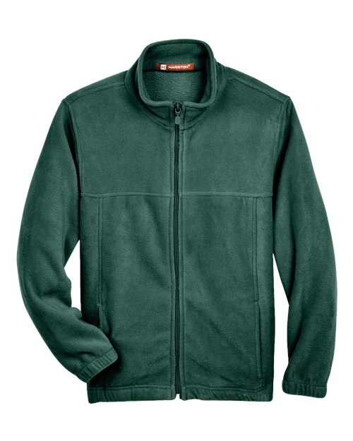 Load image into Gallery viewer, Harriton M990Y Youth Full-Zip Fleece - Hunter