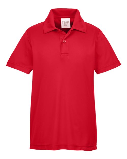 Load image into Gallery viewer, Team 365 TT51Y Youth Zone Performance Polo - Sport Red