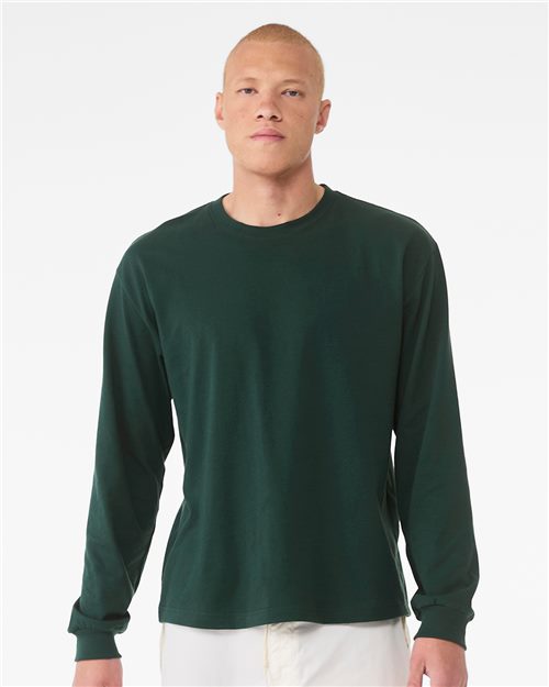 Load image into Gallery viewer, 6 oz. Heavyweight Long Sleeve Tee — blank t-shirt for DTF printing