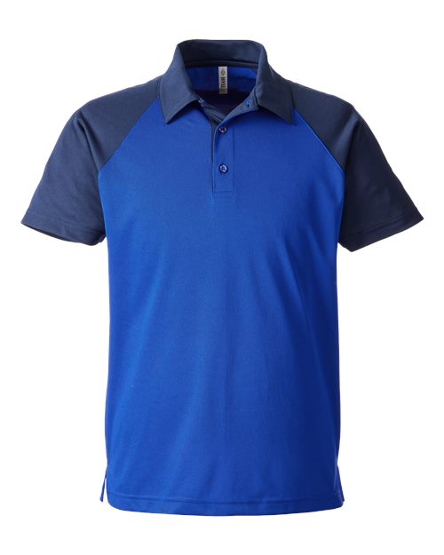 Load image into Gallery viewer, Team 365 TT21C Men's Command Snag-Protection Colorblock Polo - Sport Royal/ Sport Dark Navy